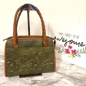 Patricia Nash | Italian Leather Satchel bag